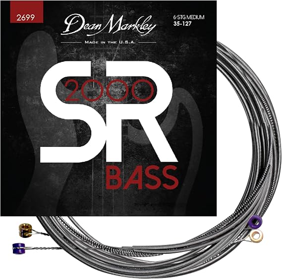 Dean Markley DM2699 Sr2000 Bass Guitar Strings, Size 35-128