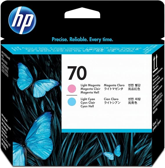 HP 70 Light Magenta & Light Cyan DesignJet Printhead (C9405A) for DesignJet Z5200, Z3200, Z3100 & Z2100 Large Format Printers