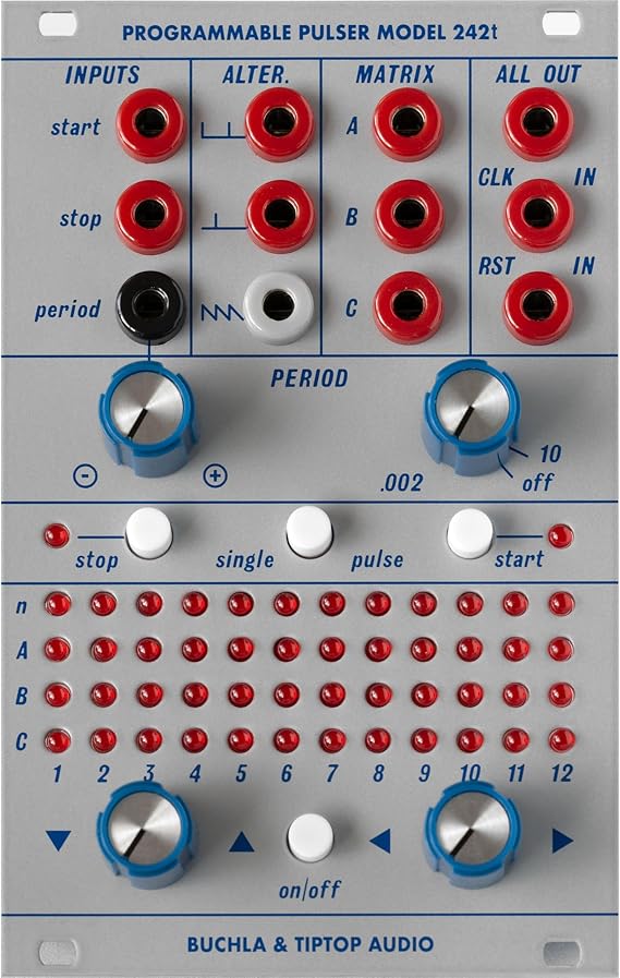 Tiptop Audio Buchla 242t Programmable Pulser Eurorack Module