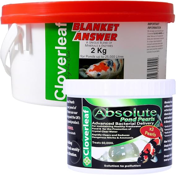 Cloverleaf Absolute Pond Pearls XL & Blanket Answer 2kg