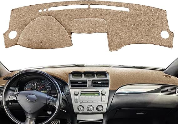 Dash Cover Mat for Toyota Solara 2004 2005 2006 2007 2008 (Beige) F90