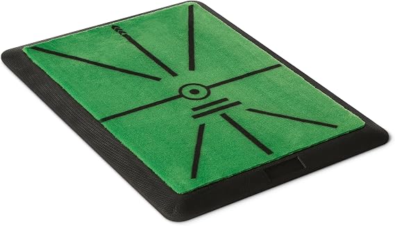 Amazon Basics Golf Swing Path Hitting Mat