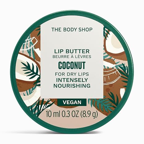 The Body Shop Lip Butter | Intensely Nourishing For Dry Lips, 0.3 Oz