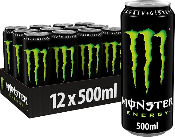 Monster Enerji İçeceği Kutu 12x500 ml