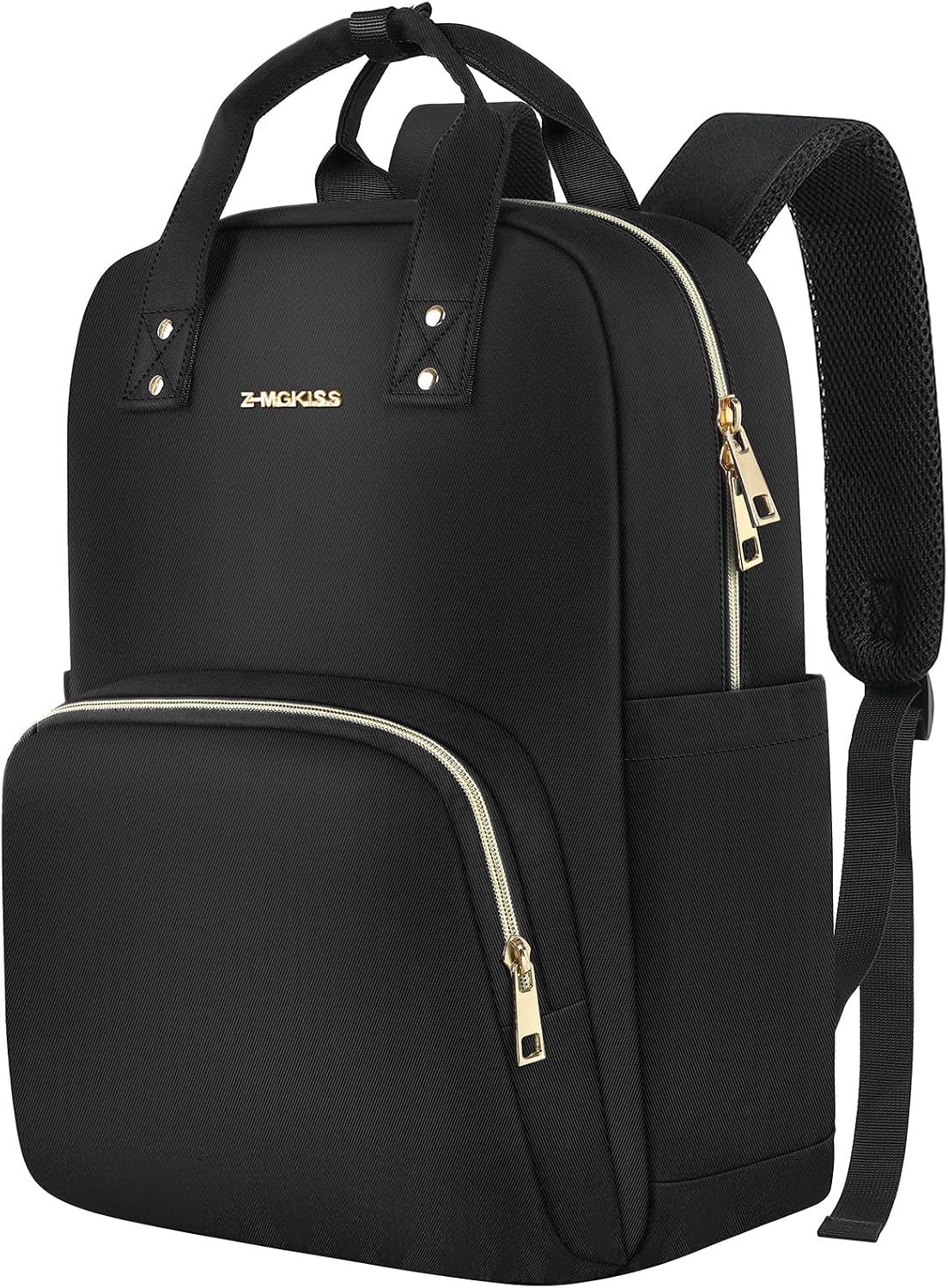 Z-MGKISS Laptop Backpack for Women, Casual Daypack Rucksack Bag 15.6 Inch, Lightweight Backpack for Ladies Teacher Nurse