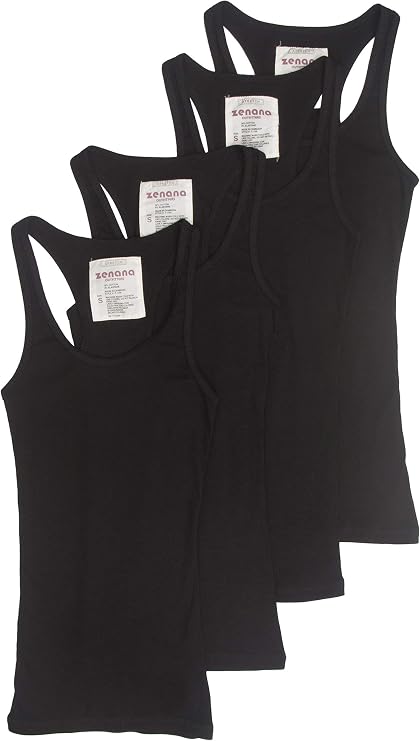 Zenana Outfitters womens Race Tank Top
