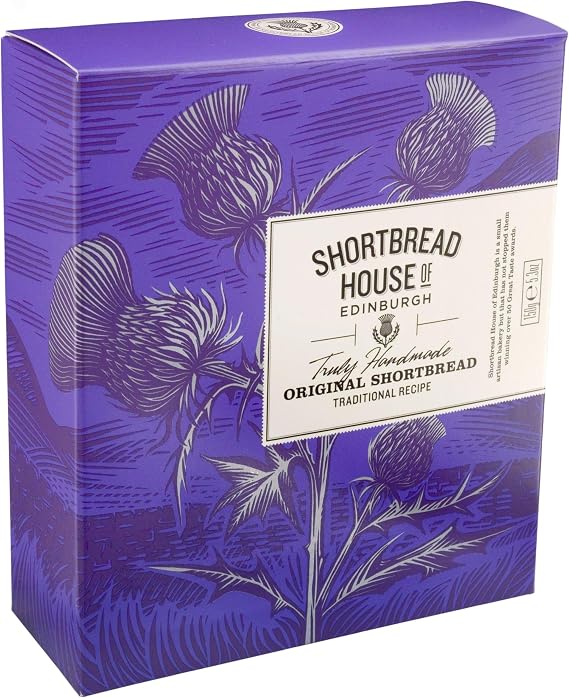 Shortbread House of Edinburgh, Mini Handmade Scottish Shortbread Biscuits, 150 g