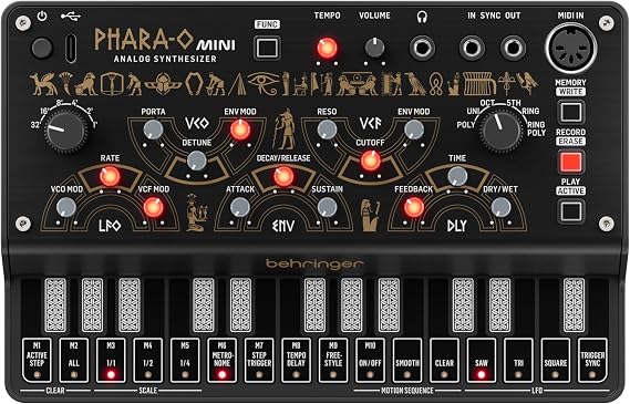 Behringer PHARA-O MINI Mini Synthesizer for Compact Sound Design