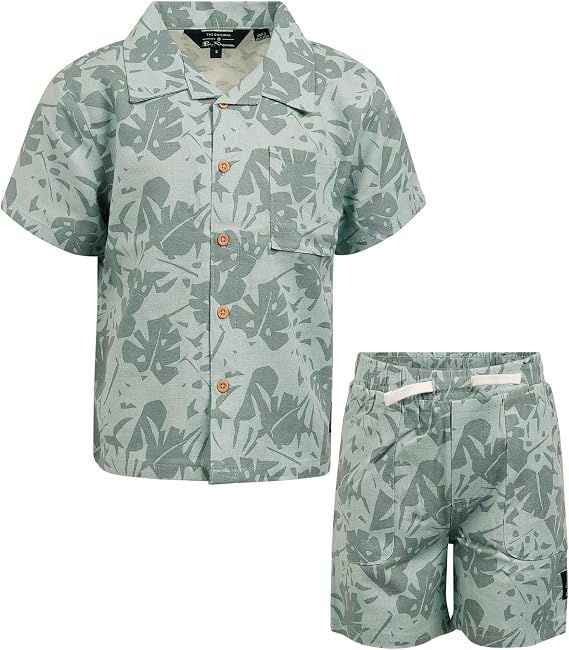Ben Sherman Clothesボーイズ2ピーステックポロショーツセット ポロシャツ&ショーツ付き – 赤ちゃん、幼児&大きな男の子のための服12M-14