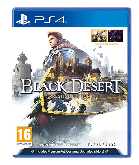 Black Desert Prestige Edition (Physical Disc) (PS4)