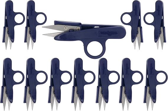 Golden Eagle Sharp Point Quick-Clip Lightweight Thread Snippers (12 Piece Pack)