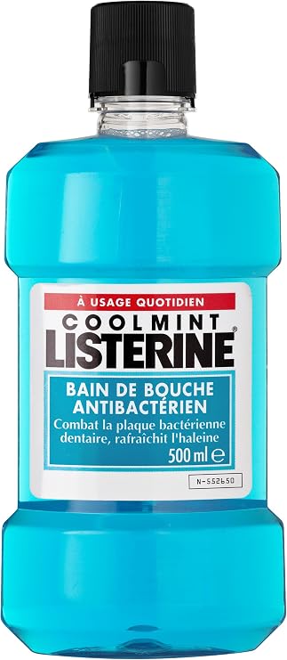 Listerine Cool Mint Antiseptic Mouthwash 500ml