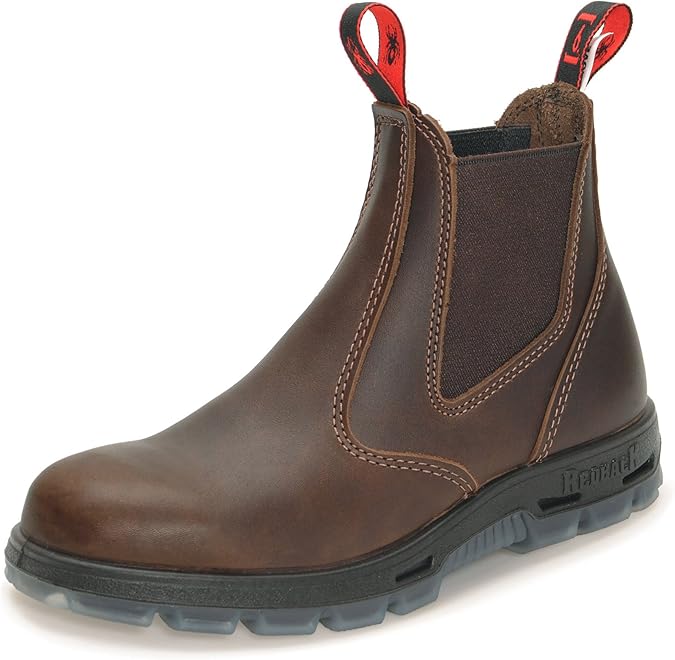 Redback UBJK Chelsea Boots Jarrah Brown from Australia UK 10.5
