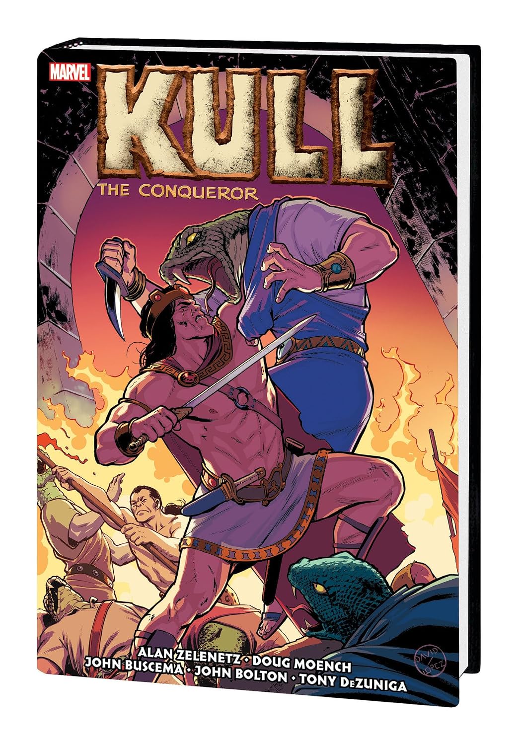 KULL THE CONQUEROR: THE ORIGINAL MARVEL YEARS OMNIBUS Hardcover – November 16, 2021