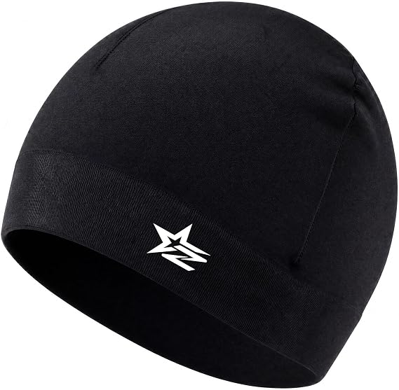 Lightweight Cooling Skull Cap for Men Hard Hat Helmet Liner Moisture Wicking Sweatband Cycling Running Beanie