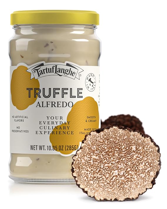 TartufLanghe Italian Black Truffle Alfredo Sauce - 10.05 oz
