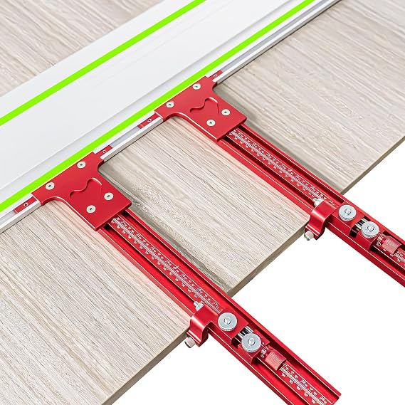 Track Saw Parallel Guide System, 0-68" Capacity, 0.001" Precision Flip Stop