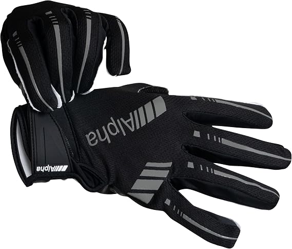 [Illegal] 599 Alpha-Tack Football Gloves. The World's Stickiest Football Gloves. Deemed Too Sticky for NCAA and HS Competition
