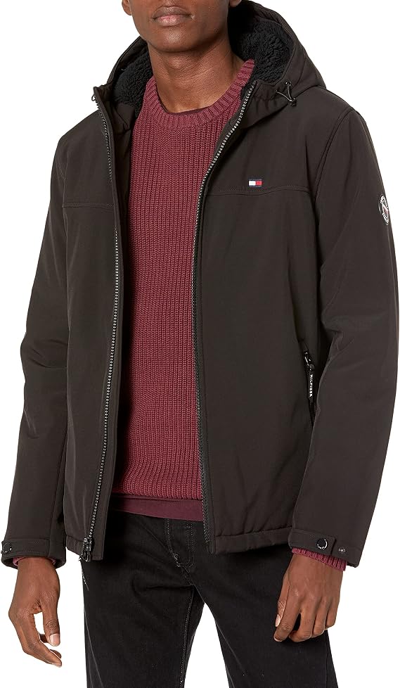 Tommy Hilfiger Mens Logo Anorak Jacket
