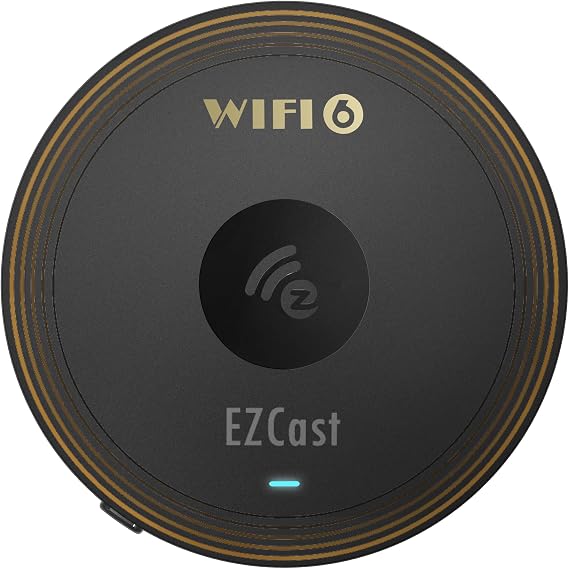 EZCast Ultra U2 4K Wireless Display Adapter WiFi 6, HDR, DLNA AirPlay Miracast, Screen Mirror & Extend for PC, Laptop, iOS & Android