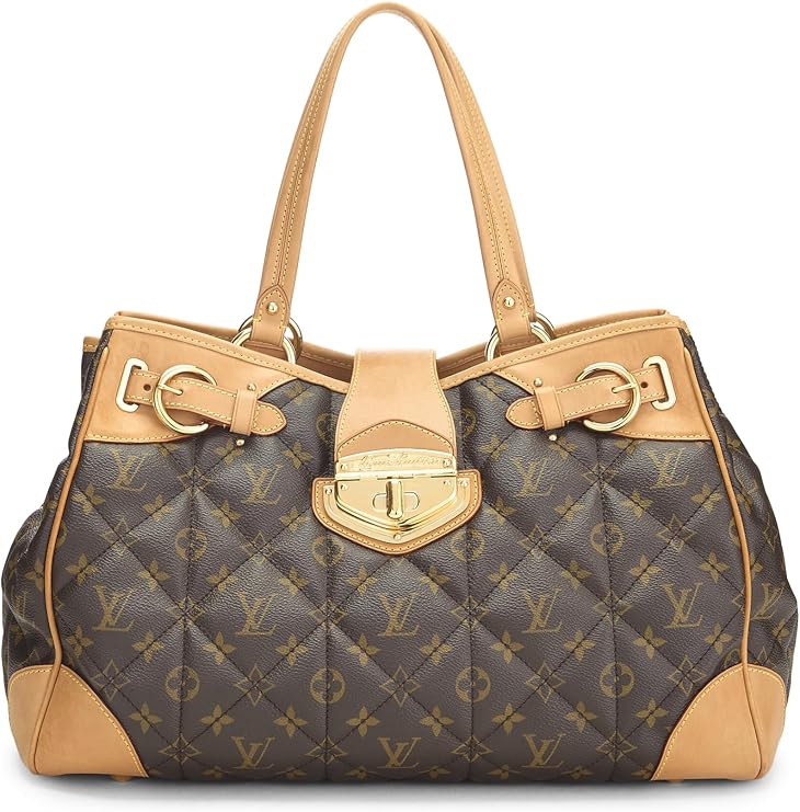 Pre-loved Monogram Canvas Etoile Shopper, Brown
