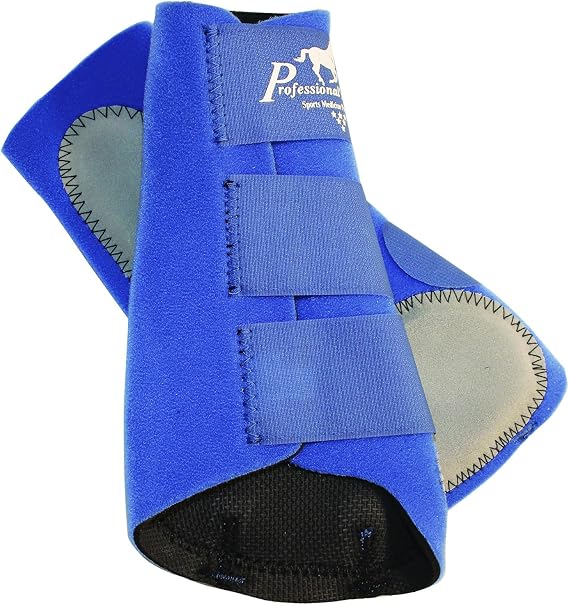 Professional's Choice Equine Easy-Fit Front Leg Splint Boot | Hook & Loop Closure | Sold in Pairs | One Size Fits All