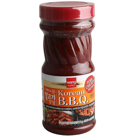 Wang Spicy Pork Bulgogi Marinade, Korean BBQ Sauce with Gochujang