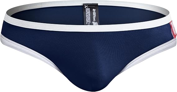 aussieBum TeeBall Navy White-White Brief