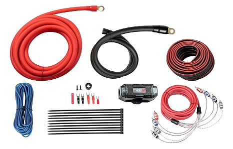 8 Gauge 4 Channel Amplifier Kit - CAK84