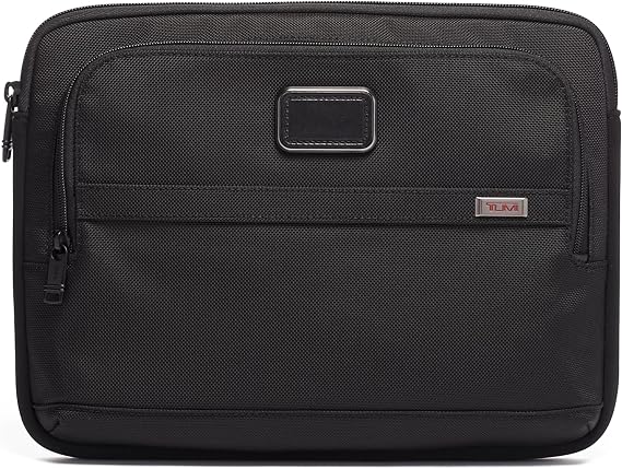 TUMI - Alpha Laptop Cover - Protective Computer Case for Business & Travel - Durable Computer Sleeve -Medium, Fits Up to 13" Laptop, Black