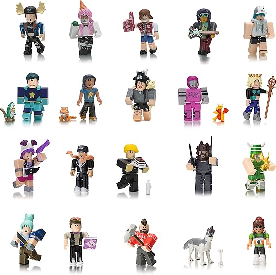 Roblox Celebrity Collection - The Vault 20 Figure Pack 20 Limited Virtual Items