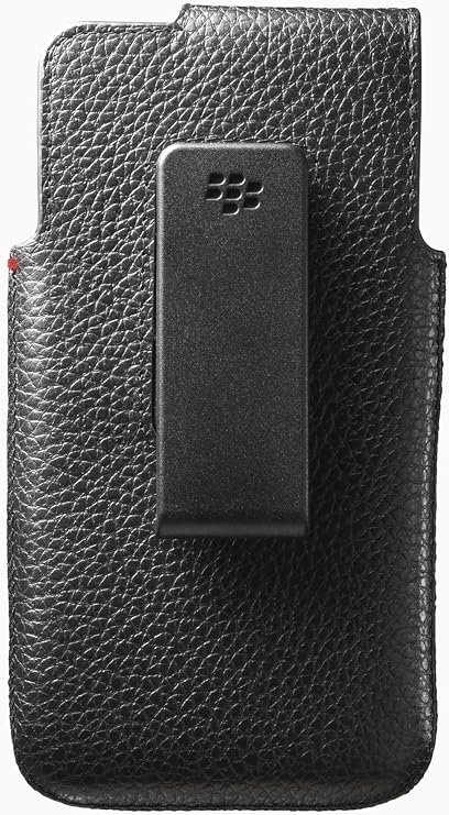 BlackBerry OEM Leather Swivel Holster for BlackBerry Z10 - Black