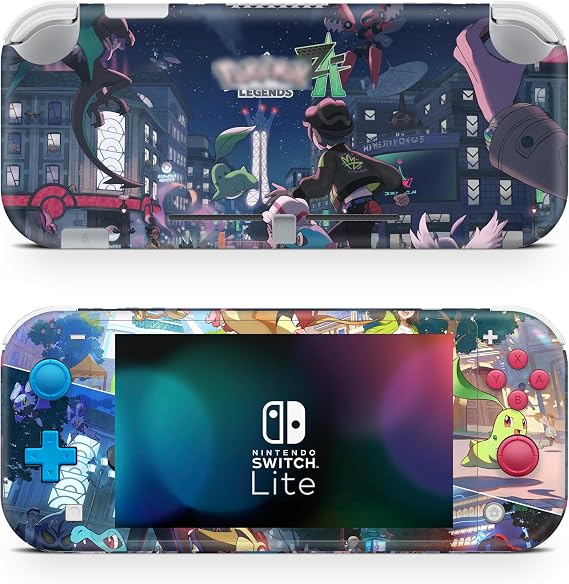 PKMN Legends ZA Game Skin Compatible with Nintendo Switch Lite Console