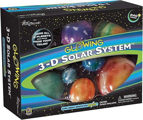 Glows! Handmade Solar System Set Pluto