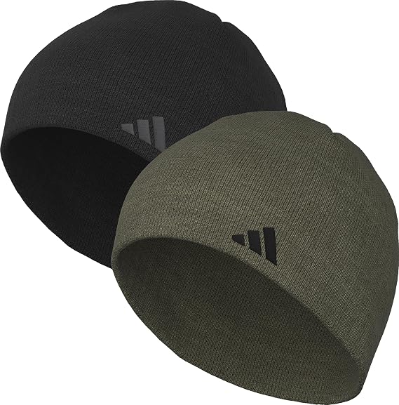 adidas Men's Go-to Beanie 2-Pack