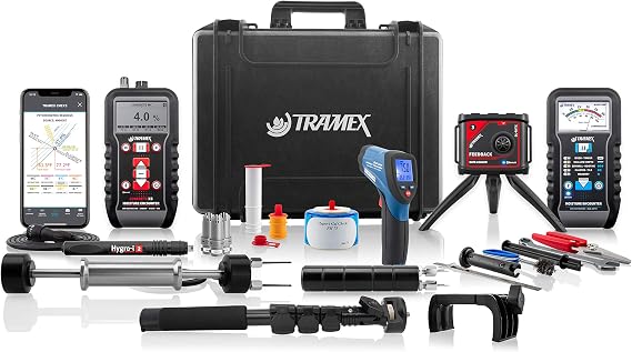 Tramex Flooring Master Kit FMK, Infrared Surface Thermometer