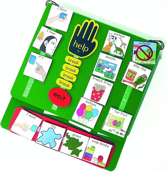 Large PECS Communication Book (Picture Exchange Communication System)