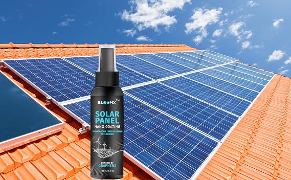 Solar Panel Coating | Anti Dust | Self-Cleaning | Anti-Soiling | Anti-Snow | Hydrophobic | Graphene Infused | Anti-Abrasion | Protection up to 5YRS | 10H Hardness | Eco-Friendly | Ceramic Coating