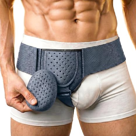 Inguinal Hernia Belt for Men & Women, Pre/Post Surgery Groin Support Truss