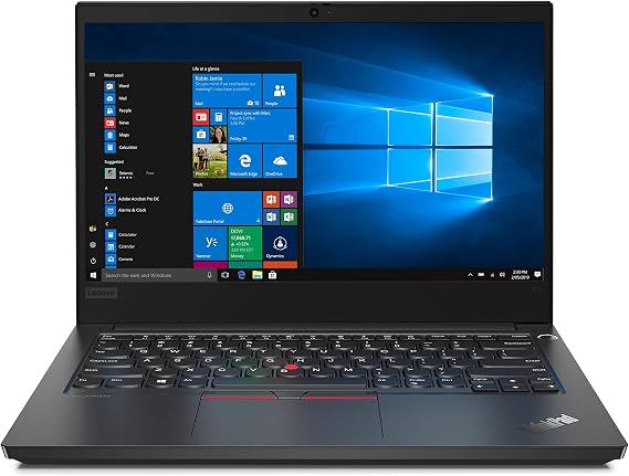 Lenovo ThinkPad E14 Gen 2 14" Notebook, Intel Core i5-1135G7, 8GB DDR4 RAM, 256GB SSD, Intel Iris Xe Graphics, Windows 10 Pro, Black (20TA009AUS)