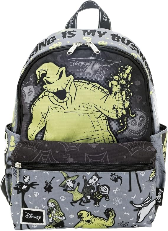 Wondapop Disney The Nightmare Before Christmas Oogie Boogie 13" Deluxe Nylon Mini Daypack