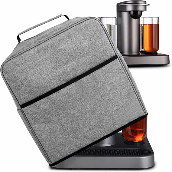 Ksestor Dust Cover for Cocktail Machine – Compatible with Premium, Professional, Duet Models – Protective Cover - Grey