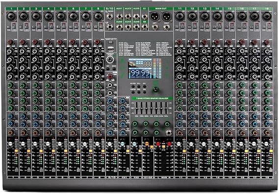 Digital Mixer Professional Audio 18channels With 99bit Dps Reverb Chip Bluetooth USB MP3 For Stage Bar Studio DJ
