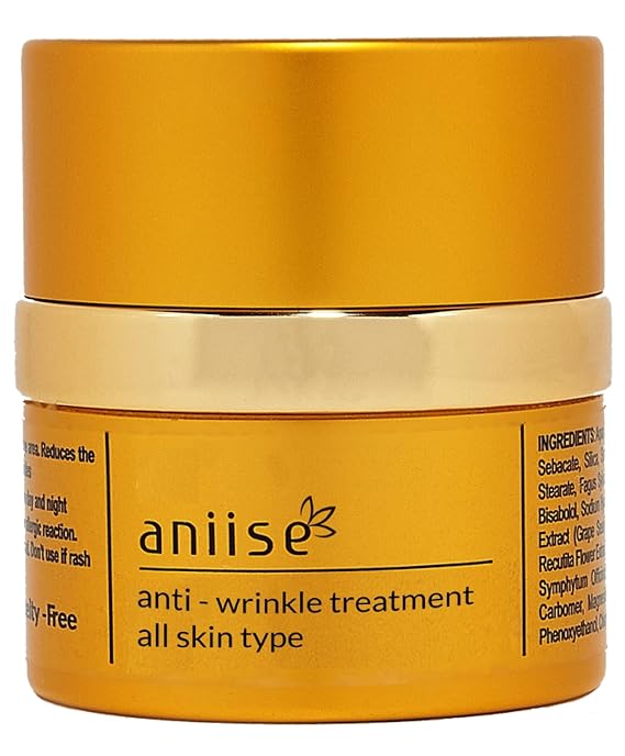Aniise Anti-Wrinkle Treatment Cream, 1 oz - Collagen - Shea Butter - New