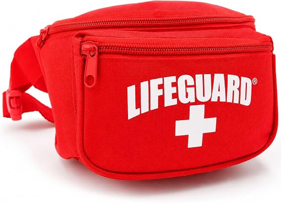 LIFEGUARD Officially Licensed Hip Fanny Waist Pack with Adjustable Strap Clip