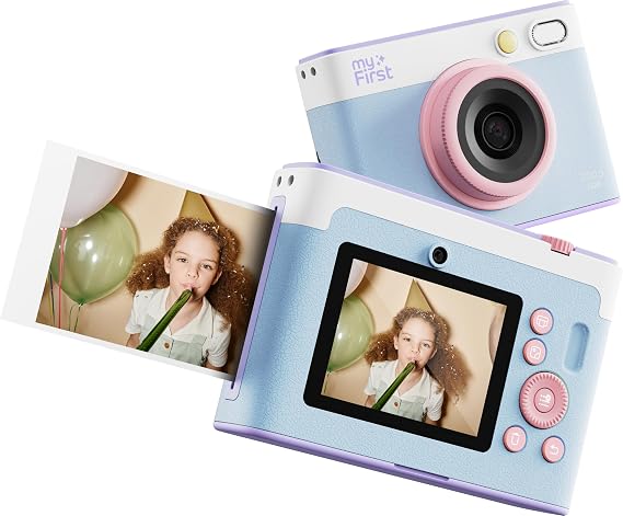 myFirst Insta Lux Instant Print Camera, Instant Print Camera, Cotton Candy