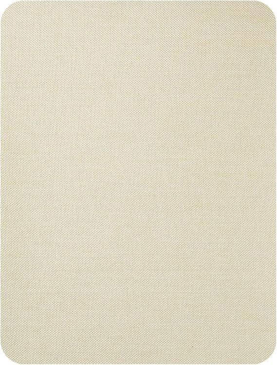 Canvas Repair Patch 8 x12 Inch, Self-Adhesive Waterproof Linen Repair Patches for Sofas, Clothes, Tents, Furniture, Bags, Car Seats Beige1.0