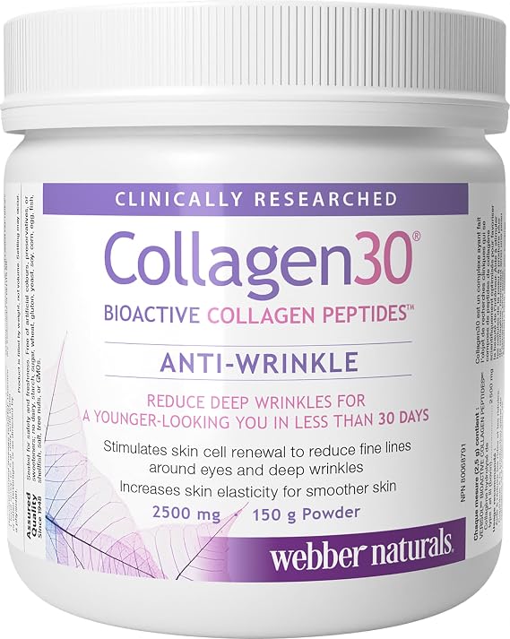 Webber Naturals Collagen30 Anti-Wrinkle 2500 mg