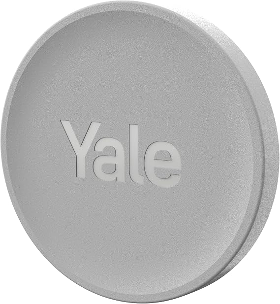 Yale Dot - Gümüş - 05/601000/SI | Yale Linus Akıllı Kilit L2 ile çalışır | Kapıyı kilitlemek/açmak için dokunmak yeterli | Anahtarsız erişim | Wi-Fi ve Bluetooth | Yale Home uygulaması
