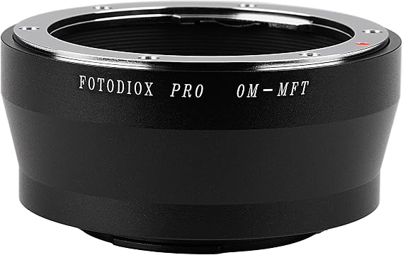 Fotodiox Pro Lens Mount Adapter, 35mm Olympus Zuiko Lens to Olympus and Panasonic Micro Four Third (MFT) Cameras, OM-M4/3 Pro